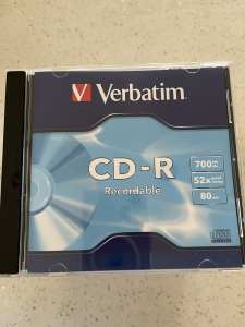 FREE brand new Verbatim brand blank compact discs x 15
