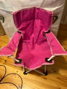 Childs folding chair for camping etc 
