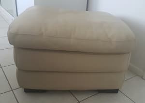 Leather Ottoman - Used but in good condition