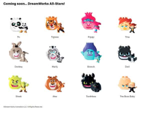 McDonald’s Happy Meal Toy 2022 DreamWorks Favourite All-Stars