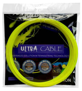 Weiss Cannon Ultra Cable 17 tennis string set/extreme spin