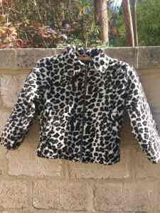 Gorgeous girls leopard print jacket