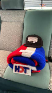 HDT Woollen blanket hand knitted