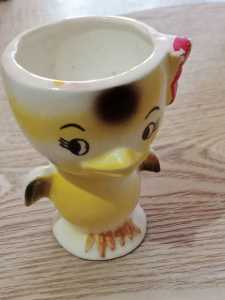 Retro egg cup, made in Japan
