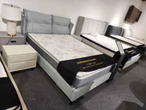 Warehouse large sale new beds mattress wardrobe from $115