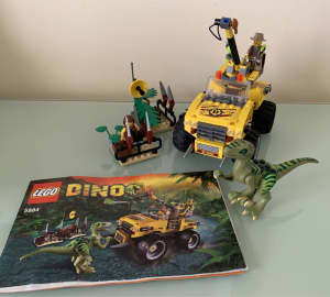 Lego Dino 5884 RAPTOR CHASE 100% Complete with Instruction Manual | Toys - | Gumtree Australia Willoughby - Artarmon