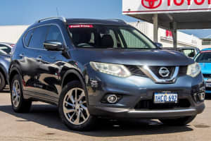 2014 Nissan X-Trail T32 TL X-tronic 2WD Blue 7 Speed Constant Variable Wagon