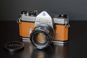 Pentax Spotmatic Film Camera & 55mm f/1.8 Lens