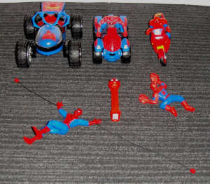 Spiderman Bulk Lot Toys