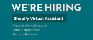 Wanted: Shopify VA specialist