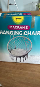Macrame hanging chair /hammock seat