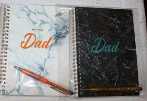 Notes Book and Crystal Stylus Pen Sets for Dad