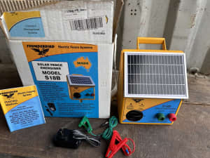 Solar Powered Electric fence - $385