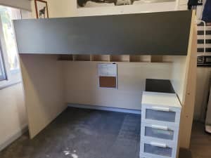 King single bed loft great/excellent condition