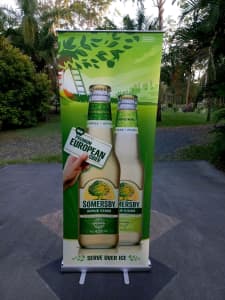 Summersby Cider Pull Up Banner