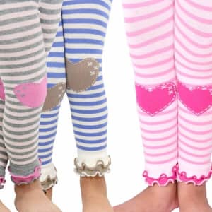 New Little Girls Toddler Kids  Ruffles Cotton Leggings Tights