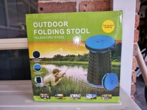 Outdoor collapsible stool