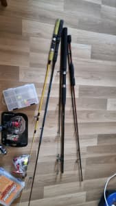 New Mixed brand Fishing Rods & Reels

Abu Garcia Redmax 4 bearings x30