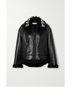 Balenciaga Bombardier leather jacket size 38