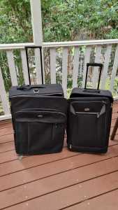 Two suit cases