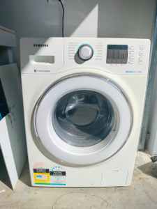 Washing machine samsung front loading 7.5 Kg