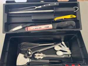 Chefs Tool Box Heavy duty & Essential books