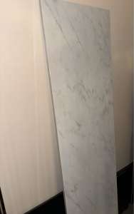Marble table top white