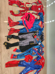 Superhero kids costume 3-5yrs