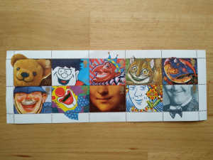 Great Britain 1990 SMILES 20p stamps.