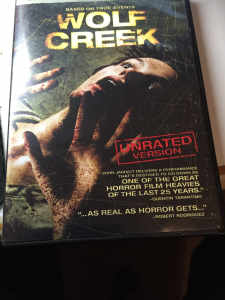 wolf creek based on true events dvd