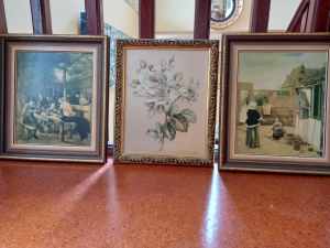 vintage framed prints