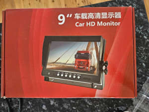Full colour, high resolution 9 inch car monitor