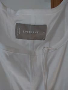 Brand new Everlane white cotton dress