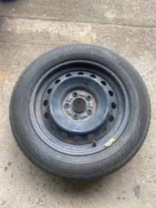 honda civic 2019 original spare wheel rim with tyre 215/55/16