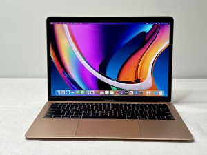 2020 MacBook Air 13” Retina Rose Gold Touch ID: i5, 8GB, 256GB, Sonoma