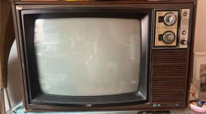 Vintage JVC TV 
