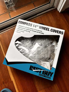 Set of 2 Compass 14” wheel covers
