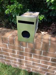 Letterbox - stainless steel