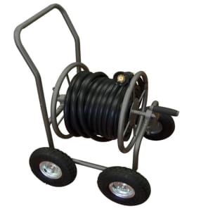 Holman 1170H Metal Fire Hose Cart&Reel with 20mmx36m Fitted Fire Hose