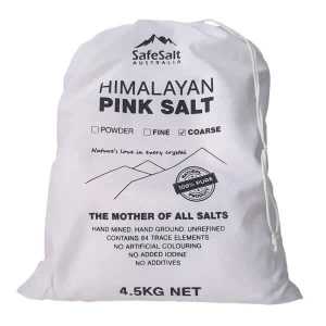 Himalayan Coarse Pink Salt - 4.5kg