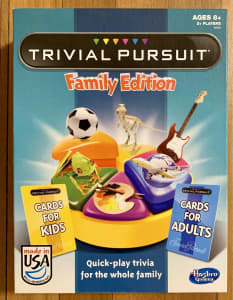 Trivial Pursuit Family Edition- As New