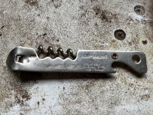 Antique HY SQUIRE & SONS, metal bottle opener, in good condition