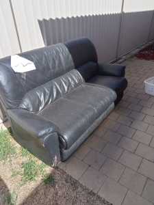 Free Italy leather couch 