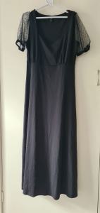 Long Black Dress sz14 worn once 