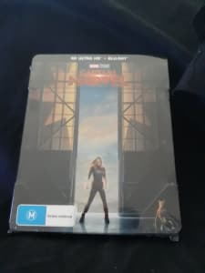 CAPTAIN MARVEL 4K ULTRA HD & BLU-RAY STEELBOOK NEW AND SEALED.