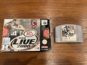 Nintendo 64 - NBA live 2000 - Boxed