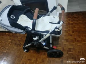 Bugaboo Fox Pram with Seat Bassinet, Good used condition