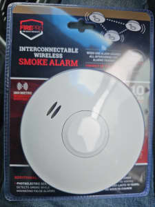 Fire Pro PHOTOELECTRIC INTERCONNECT SMOKE ALARM - MODEL FP520V 