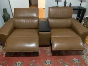 King Living Cloud III Recliner RRP $12K sofa in very good condition
