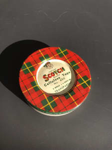 Scott’s Cellulose Tape Tin - Vintage - Nice Condition